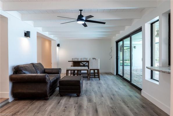 Dining room, Interior, Wood Texture Flooring