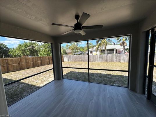 Interior, Sun Room, Wood Texture Flooring
