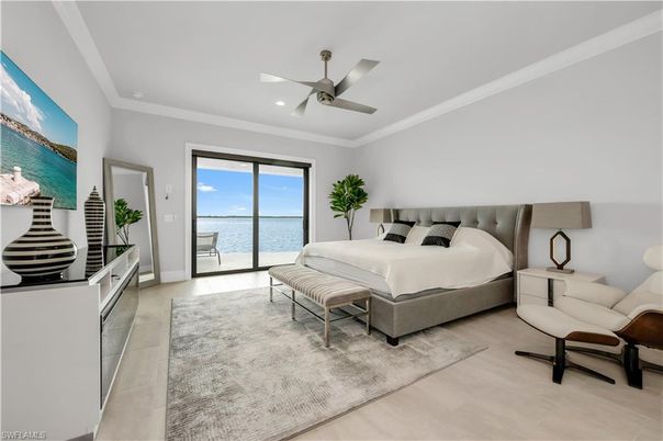Bedroom, Interior, Water, Wood Texture Flooring