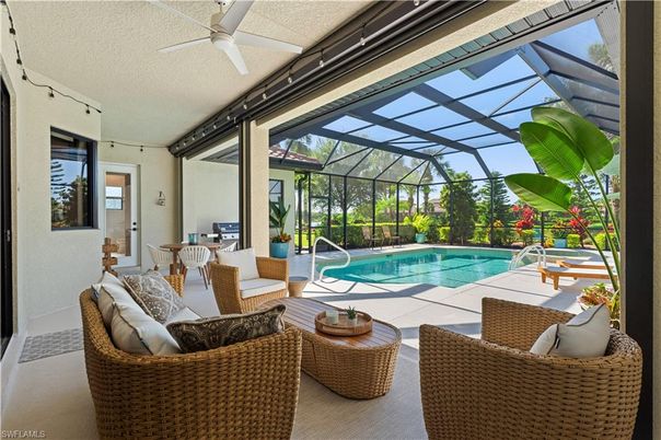 Dining room, Glass Ceilings, Interior, Pool, Sun Room