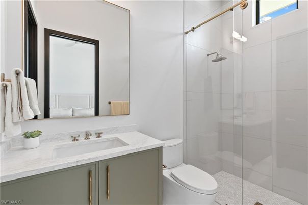Bathroom, Glass Shower, Interior