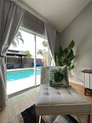 Interior, Pool, Wood Texture Flooring