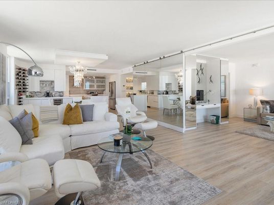 Chandelier, Dining room, Interior, Kitchen, Living room, Pendant Lights, Wood Texture Flooring