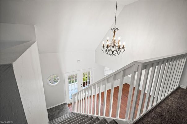 Chandelier, Interior