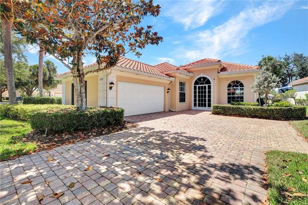 Attached, Backyard, Exterior, Facade, Mediterranean