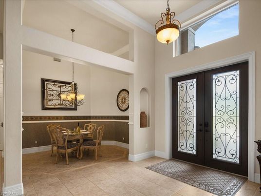 Dining room, Interior, Pendant Lights
