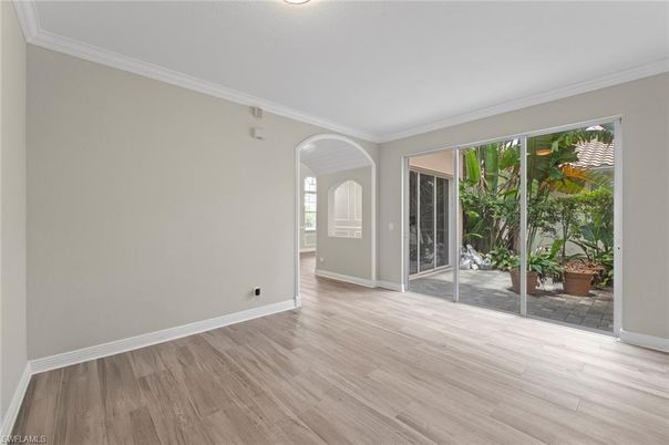 Empty room, Interior, Wood Texture Flooring