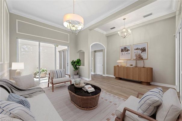 Chandelier, Interior, Living room, Wood Texture Flooring