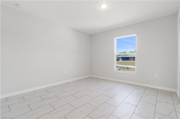 Empty room, Interior, Marble, Recessed Lighting