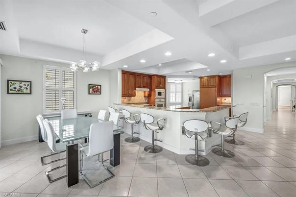 Dining room, Interior, Kitchen, Pendant Lights, Recessed Lighting