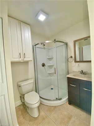 Bathroom, Glass Shower, Interior