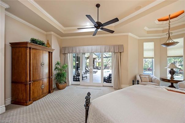 Bedroom, Interior, Pendant Lights