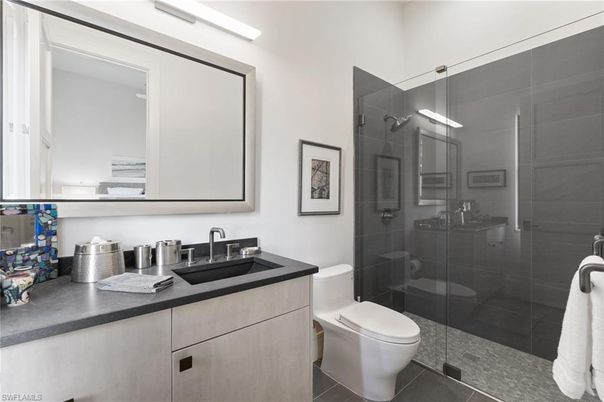 Bathroom, Glass Shower, Interior