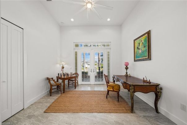 Home Office, Interior, Recessed Lighting