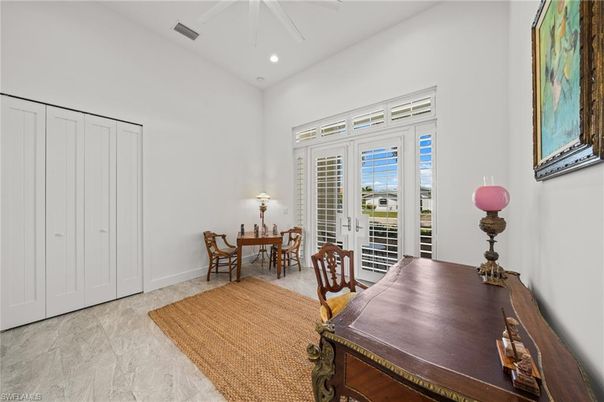 Home Office, Interior, Recessed Lighting