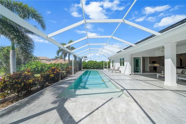 Glass Ceilings, Interior, Pool, Sun Room, Wood Texture Flooring