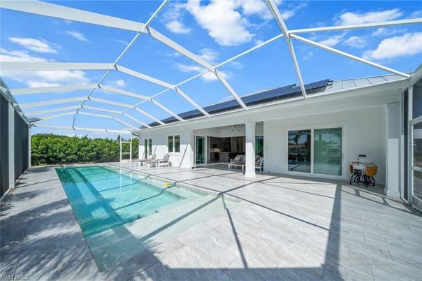 Glass Ceilings, Interior, Pool, Sun Room, Wood Texture Flooring