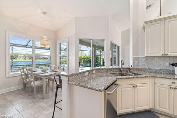 Dining room, Interior, Kitchen, Pendant Lights, Water