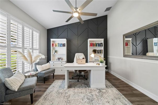 Home Office, Interior, Wood Texture Flooring