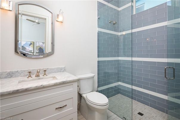 Bathroom, Glass Shower, Interior