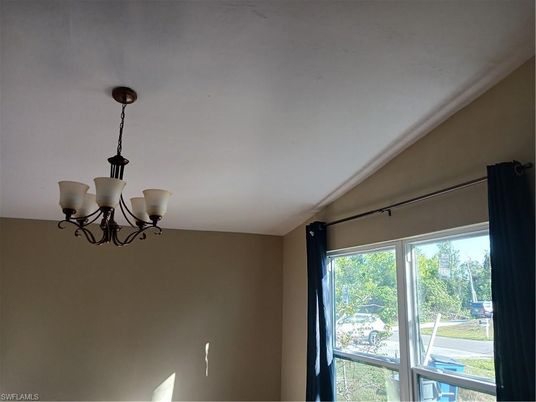 Chandelier, Interior