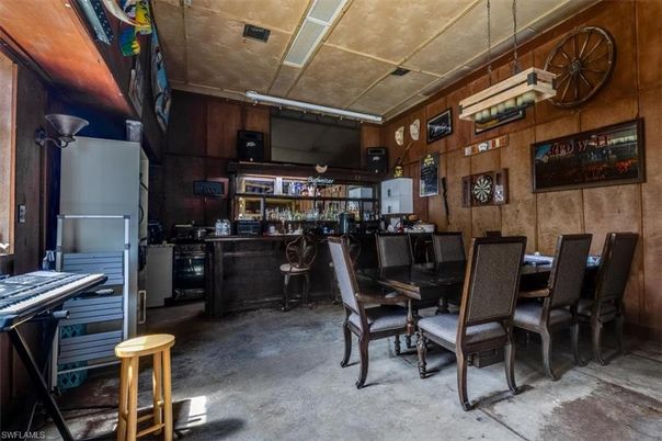 Dining room, Interior, Wooden Walls