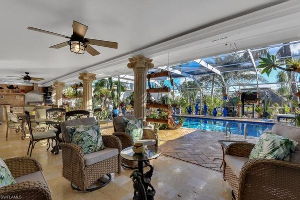 Dining room, Glass Ceilings, Interior, Pool, Sun Room