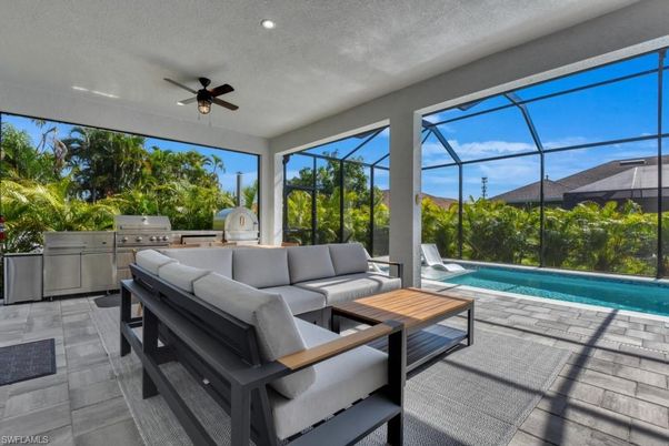 Glass Ceilings, Interior, Living room, Pool, Recessed Lighting, Sun Room