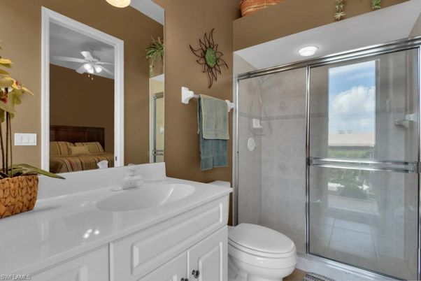 Bathroom, Bedroom, Glass Shower, Interior