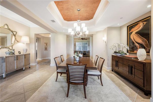 Chandelier, Dining room, Interior, Recessed Lighting