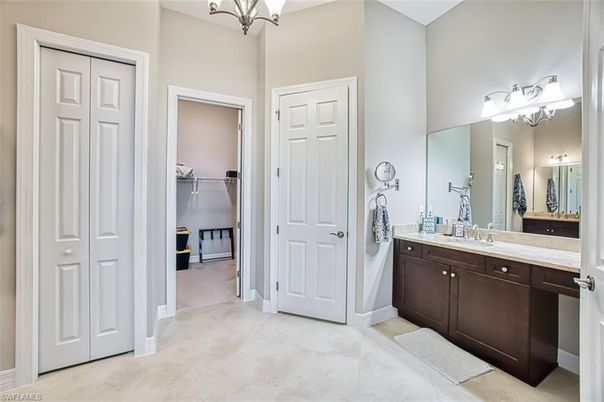 Bathroom, Chandelier, Dual Sink Vanities, Interior