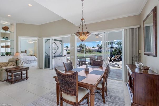 Bedroom, Dining room, Interior, Pendant Lights, Recessed Lighting