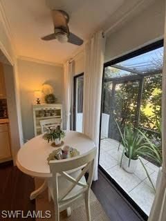 Dining room, Glass Ceilings, Interior, Sun Room, Wood Texture Flooring