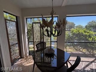 Chandelier, Dining room, Interior