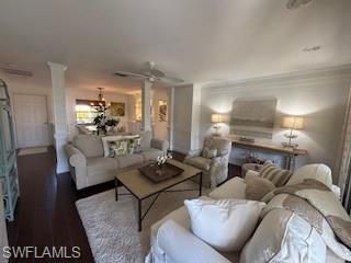 Chandelier, Dining room, Interior, Living room, Wood Texture Flooring