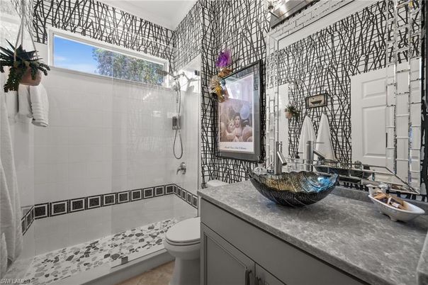 Bathroom, Glass Shower, Interior