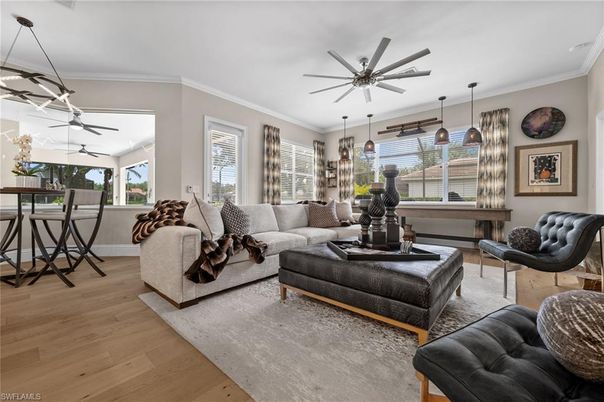 Interior, Living room, Pendant Lights, Wood Texture Flooring