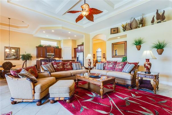 Interior, Kitchen, Living room, Pendant Lights, Recessed Lighting