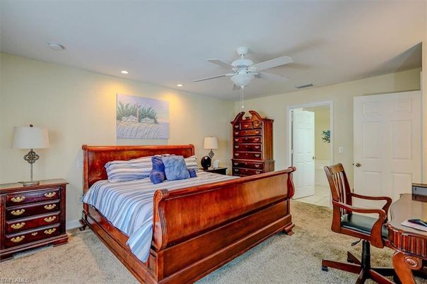 Bedroom, Home Office, Interior, Recessed Lighting