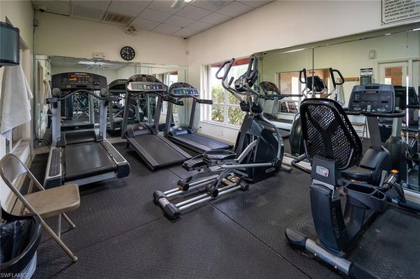 Fitness Equipment, Gym, Interior