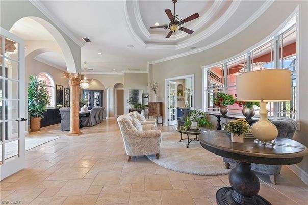 Interior, Living room, Pendant Lights, Recessed Lighting
