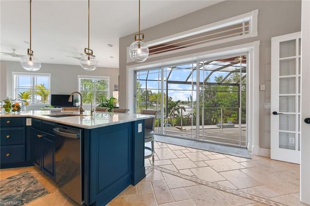 Glass Ceilings, Interior, Kitchen, Pendant Lights, Recessed Lighting, Sun Room