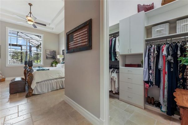 Bedroom, Interior, Walk-in Closets