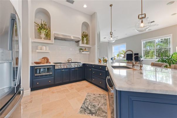 Interior, Kitchen, Pendant Lights, Recessed Lighting