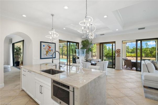 Dining room, Interior, Kitchen, Living room, Pendant Lights, Recessed Lighting