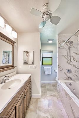 Bathroom, Dual Sink Vanities, Interior, Marble Walls