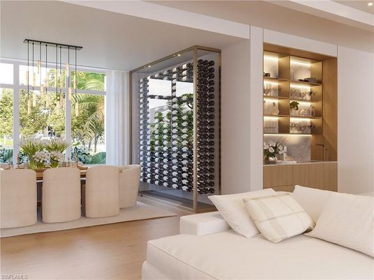 Interior, Pendant Lights, Wine Storage, Wood Texture Flooring