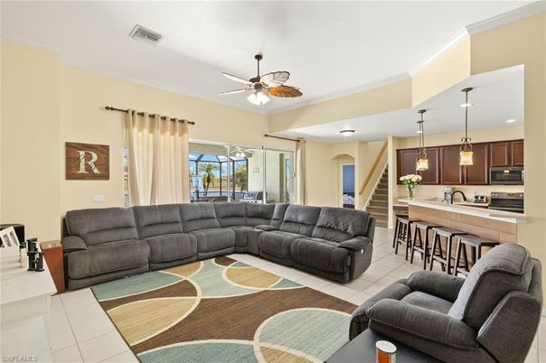 Interior, Kitchen, Living room, Pendant Lights, Recessed Lighting