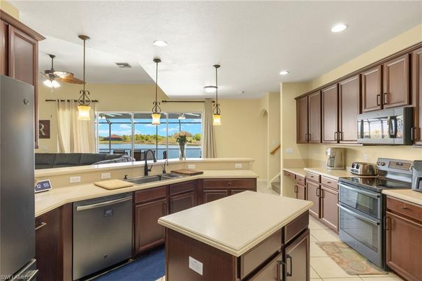 Interior, Kitchen, Pendant Lights, Recessed Lighting, Water