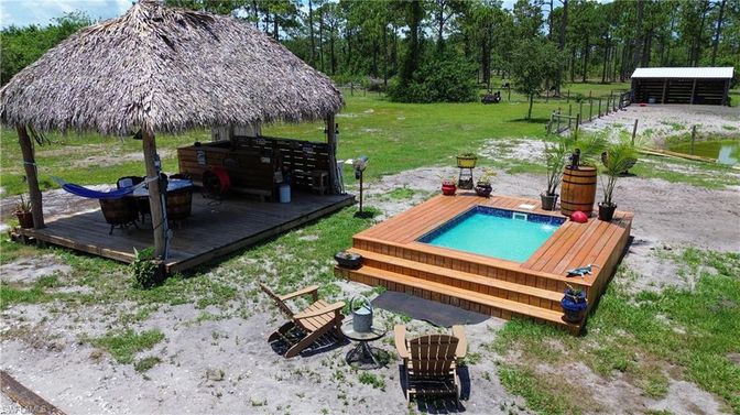 Backyard, Exterior, Pool